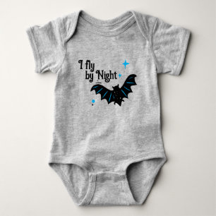 Baby Bat Halloween Romper