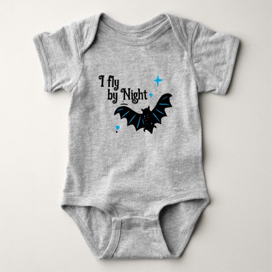 Baby Bat Halloween Romper (Voorkant)