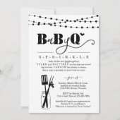 Baby BBQ - Baby Sprinkle Baby Q BaByQ Barbeque Kaart (Voorkant)