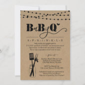 Baby BBQ - Baby Sprinkle Baby Q BaByQ Barbeque Kaart (Voorkant)