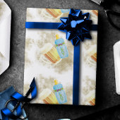 Baby BBQ en Bier | Zomer buitendouche thema Cadeaupapier