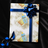 Baby BBQ en Bier | Zomer buitendouche thema Cadeaupapier