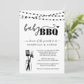 Baby BBQ - Koppels Douche Baby Q BaByQ Barbeque Kaart (Staand voorkant)
