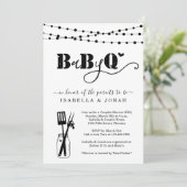 Baby BBQ - Koppels Douche Baby Q BaByQ Barbeque Kaart (Staand voorkant)