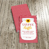 Baby BBQ Shower Diaper Raffle Kaart land