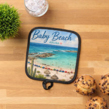 Baby Beach Aruba Caraïbisch Reis souvenir