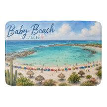 Baby Beach Aruba Caribische Reis souvenir