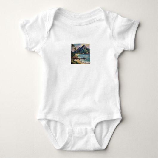 Baby Beach Bodysuit (Voorkant)
