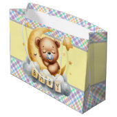 Baby Bear Groot Cadeauzakje (Achterkant Gekanteld)