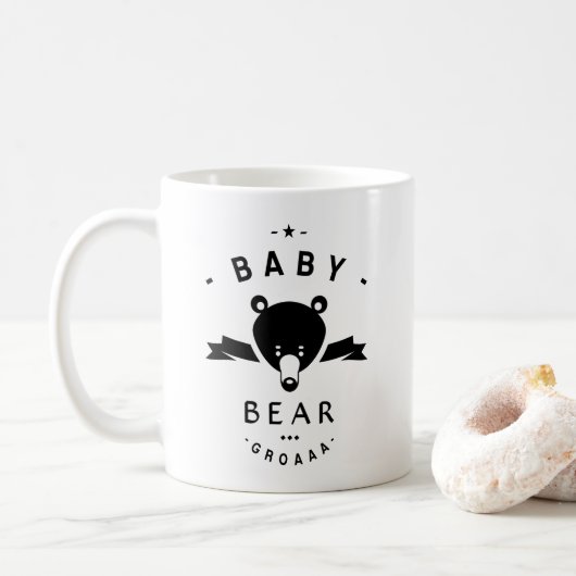 Baby bear koffiemok (Met donut)