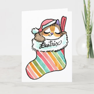 Baby Beatrix-feestkaart Feestdagen Kaart