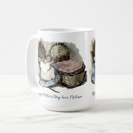 Baby  Beatrix Potter muis Koffiemok (Voorkant links)