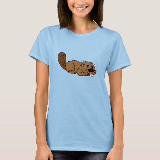 Baby Beaver T-shirt (Voorkant)