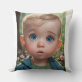 Baby bedrukt kussen (Voorkant)