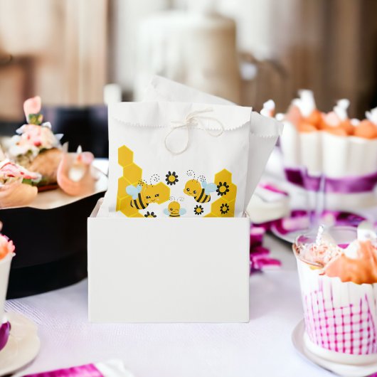 Baby Bee Baby shower Party Bedankzakje