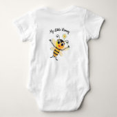 Baby Bee Beehive baby bodysuit (Achterkant)