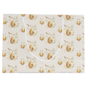 Baby Bee & Beehive Grote Cadeautas (Achterkant)