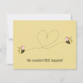 Baby Bee Girl Twins Kaart (Voorkant)