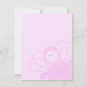 Baby Bee Roze Kaart (Achterkant)