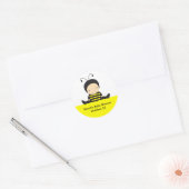 Baby Bee Shower Stickers (Envelop)