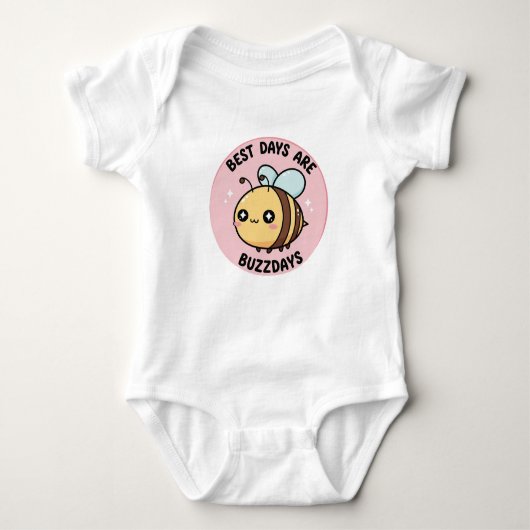 Baby Bee T-Shirt – Cute Kawaii Design (Voorkant)
