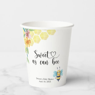 Baby Bee - zoet als een bij Papieren Bekers
