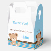 Baby Beer Baby shower Gable Box - Boy Bedankdoosjes (Geopend)