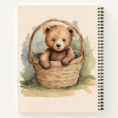 Baby Beer Baby shower Gast Geschenklijst Notitieboek (Achterkant)