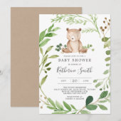 Baby Beer Baby shower Uitnodiging (Voorkant / Achterkant)