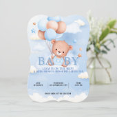 BABY BEER BABY SHOWER UITNODIGING (Staand voorkant)