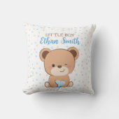 Baby Beer Baby Sierkussen voor Baby Boy (Voorkant)