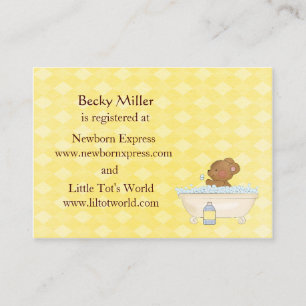 Baby Beer Badtijd Baby shower Registratie Kaarten