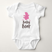 Baby Beer, Beer Cub, Stomme Beer, Kleine Beer - Ro Romper (Voorkant)