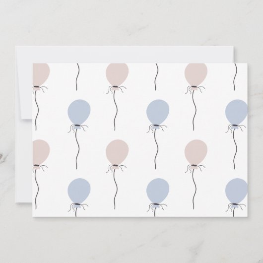 Baby Beer Beer-verjaardagsfeestje Kaart (Achterkant)