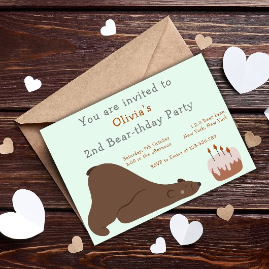 Baby Beer Beer-verjaardagsfeestje Kaart