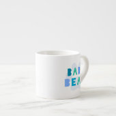 Baby beer - blauw espresso kop (Voorkant rechts)