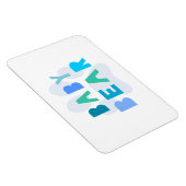 Baby beer - blauw magneet (Rechterzijde)