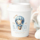 Baby Beer Blue Balloon Ride Papieren Bekers