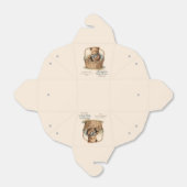 Baby Beer Boys Baby shower Bedankdoosjes (Uitgevouwen)