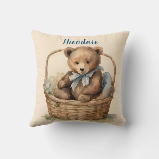 Baby Beer Boys gepersonaliseerd Kussen (Achterkant)