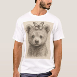 Baby Beer Cub sketch T-shirt