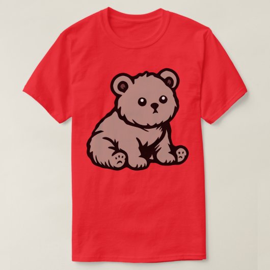 Baby Beer Cub T-shirt (Design voorkant)