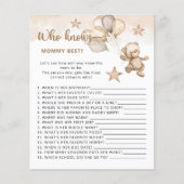 Baby beer die de beste baby shower van mama kent (Voorkant)