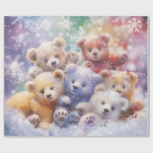 Baby Beer digitale kunst Cadeaupapier (Vlak)