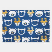 Baby, Beer en eigenaar Inpakpapier Vel (Voorkant 3)