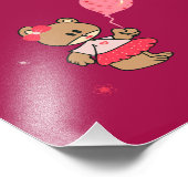 Baby beer foto afdruk (Hoek)