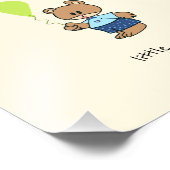 Baby beer foto afdruk (Hoek)