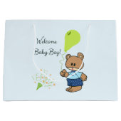 Baby beer groot cadeauzakje (Voorkant)
