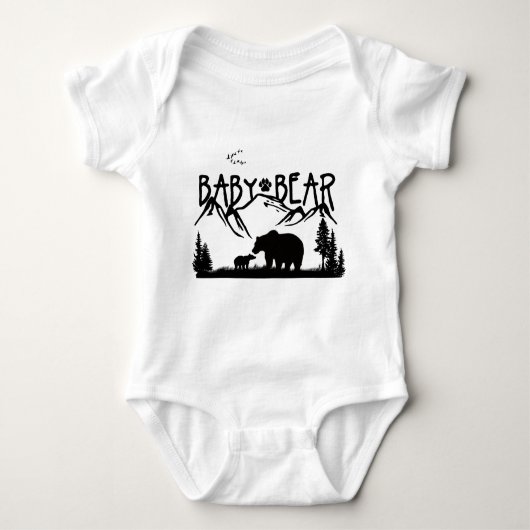 Baby Beer - Grote buitendeuren Romper (Voorkant)
