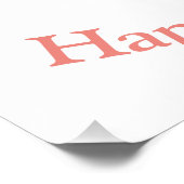 Baby Beer Happy Moederdag Perfect Poster (Hoek)